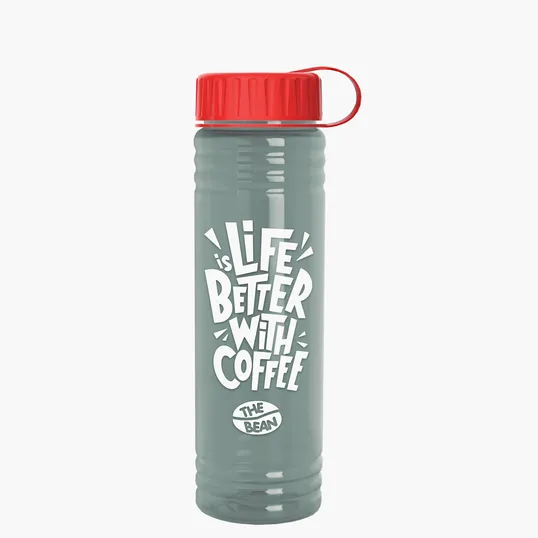 Garyline® Slim Fit RPET Bottle with Tethered Lid, 24 oz. — view 11