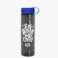 Garyline® Slim Fit RPET Bottle with Tethered Lid, 24 oz. — view 31