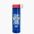 Garyline® Slim Fit RPET Bottle with Tethered Lid, 24 oz. — view 35