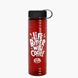 Garyline® Slim Fit RPET Bottle with Tethered Lid, 24 oz. — view 54