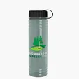 Garyline® Slim Fit RPET Bottle with Tethered Lid, 24 oz. — view 8