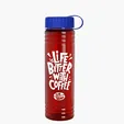 Garyline® Slim Fit RPET Bottle with Tethered Lid, 24 oz. — view 60