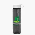 Garyline® Slim Fit RPET Bottle with Tethered Lid, 24 oz. — view 20