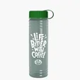 Garyline® Slim Fit RPET Bottle with Tethered Lid, 24 oz. — view 9
