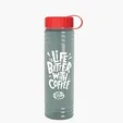 Garyline® Slim Fit RPET Bottle with Tethered Lid, 24 oz. — view 11
