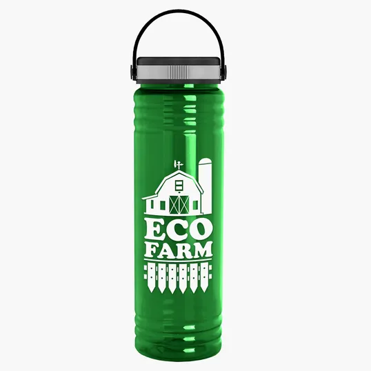 Garyline® Slim Fit RPET Bottle with Grip Lid, 24 oz. — view 20