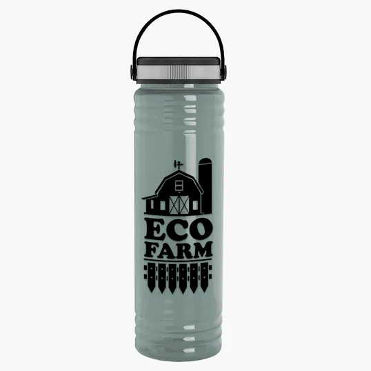 Garyline® Slim Fit RPET Bottle with Grip Lid, 24 oz. — view 7