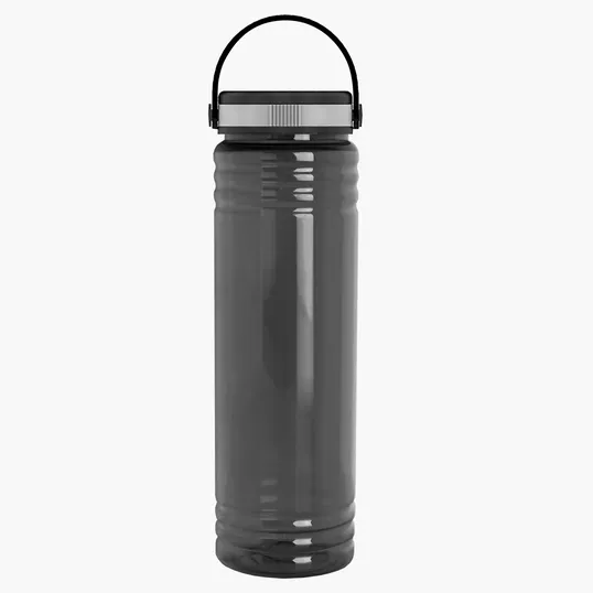 Garyline® Slim Fit RPET Bottle with Grip Lid, 24 oz. — view 2