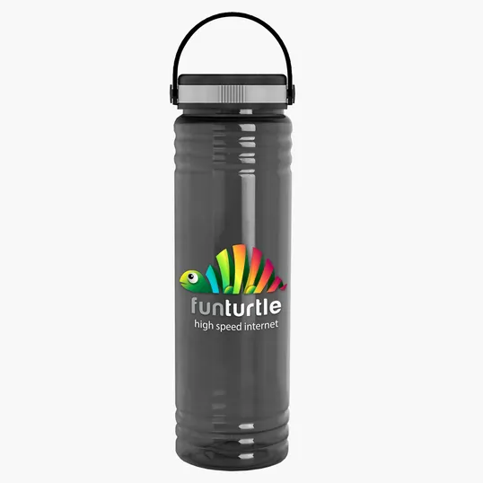Garyline® Slim Fit RPET Bottle with Grip Lid, 24 oz. — view 11