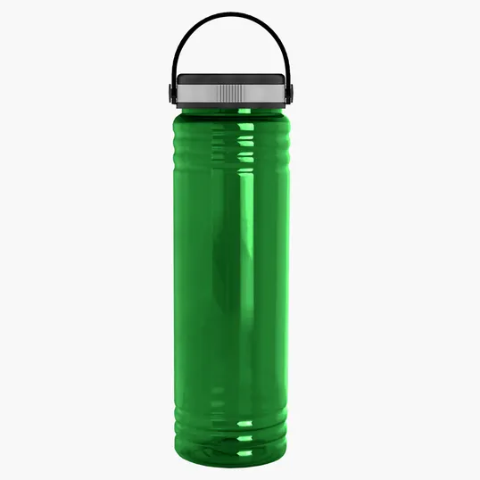 Garyline® Slim Fit RPET Bottle with Grip Lid, 24 oz. — view 4