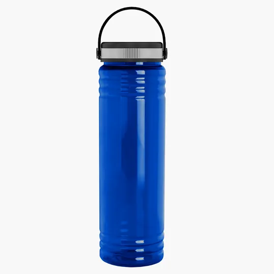 Garyline® Slim Fit RPET Bottle with Grip Lid, 24 oz. — view 3