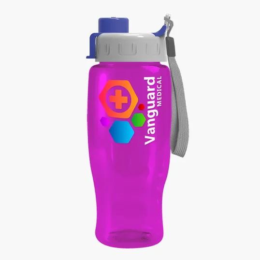Garyline® Poly+ Recycled Bottle with Quick-Snap Lid, 27 oz. — view 55