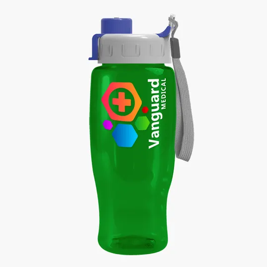 Garyline® Poly+ Recycled Bottle with Quick-Snap Lid, 27 oz. — view 12