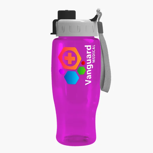 Garyline® Poly+ Recycled Bottle with Quick-Snap Lid, 27 oz. — view 40
