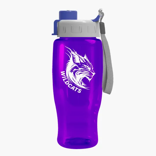 Garyline® Poly+ Recycled Bottle with Quick-Snap Lid, 27 oz. — view 60