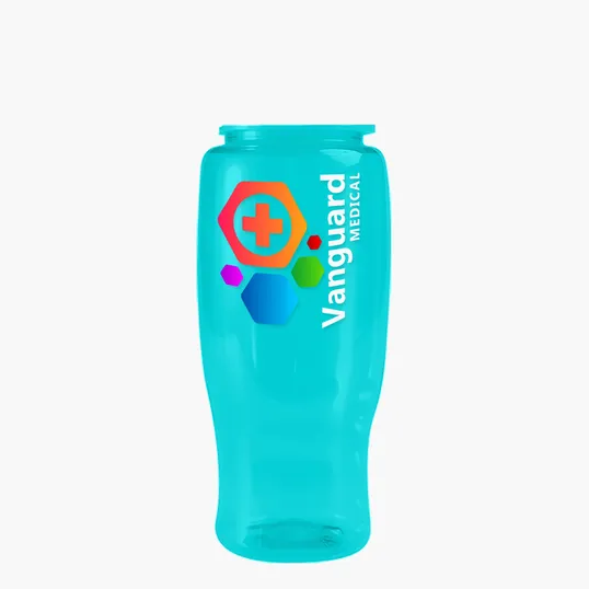 Garyline® Poly+ Recycled Bottle with Quick-Snap Lid, 27 oz. — view 75
