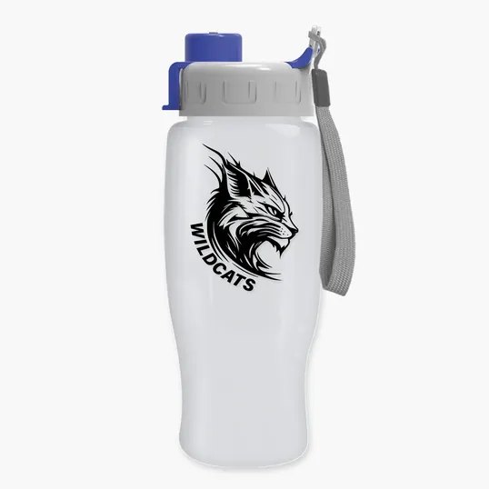 Garyline® Poly+ Recycled Bottle with Quick-Snap Lid, 27 oz. — view 27