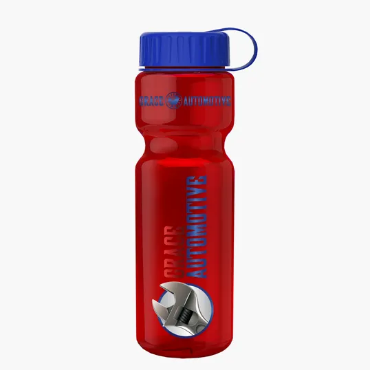 Garyline® Champ Recycled Bottle with Tethered Lid, 28 oz. — view 104