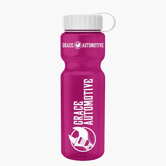 Garyline® Champ Recycled Bottle with Tethered Lid, 28 oz. — view 108