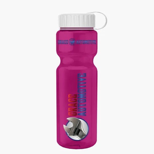 Garyline® Champ Recycled Bottle with Tethered Lid, 28 oz. — view 115