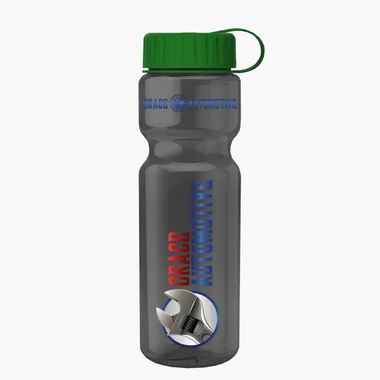 Garyline® Champ Recycled Bottle with Tethered Lid, 28 oz. — view 125