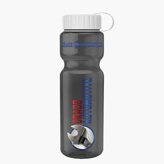 Garyline® Champ Recycled Bottle with Tethered Lid, 28 oz. — view 110