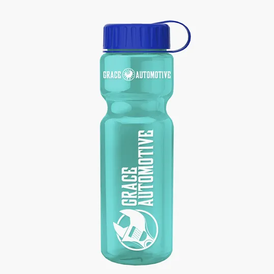 Garyline® Champ Recycled Bottle with Tethered Lid, 28 oz. — view 105
