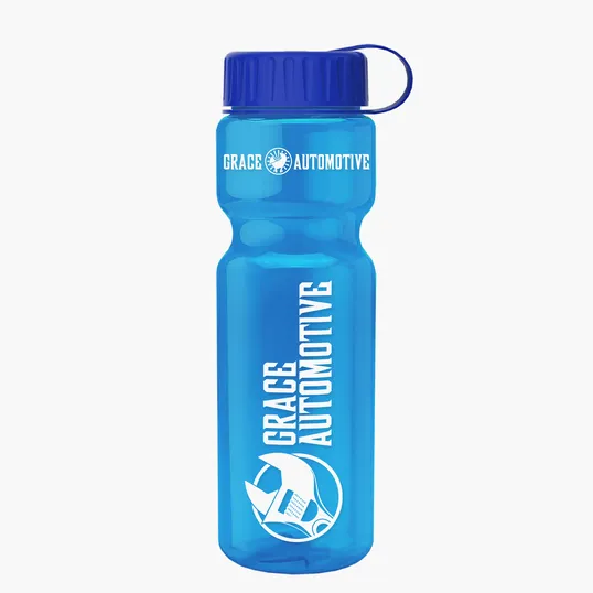 Garyline® Champ Recycled Bottle with Tethered Lid, 28 oz. — view 96
