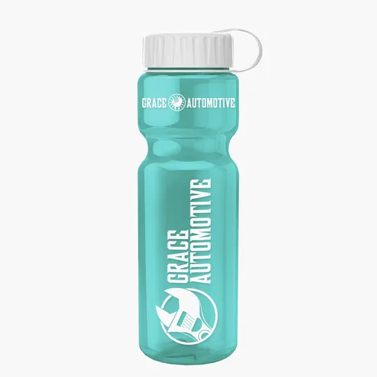 Garyline® Champ Recycled Bottle with Tethered Lid, 28 oz. — view 120