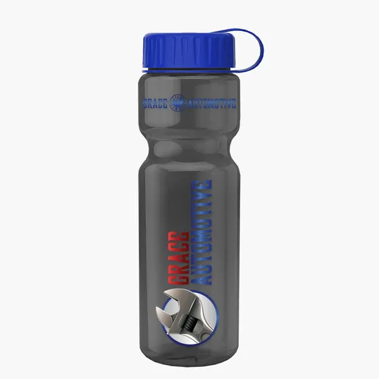 Garyline® Champ Recycled Bottle with Tethered Lid, 28 oz. — view 95
