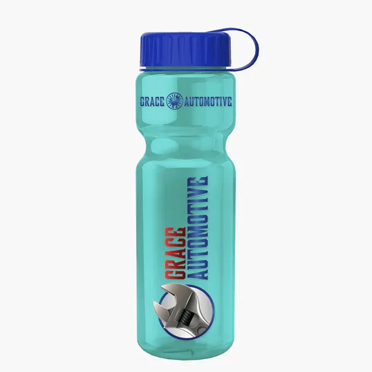 Garyline® Champ Recycled Bottle with Tethered Lid, 28 oz. — view 106
