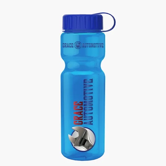 Garyline® Champ Recycled Bottle with Tethered Lid, 28 oz. — view 97