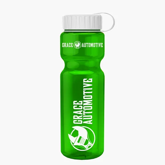 Garyline® Champ Recycled Bottle with Tethered Lid, 28 oz. — view 113
