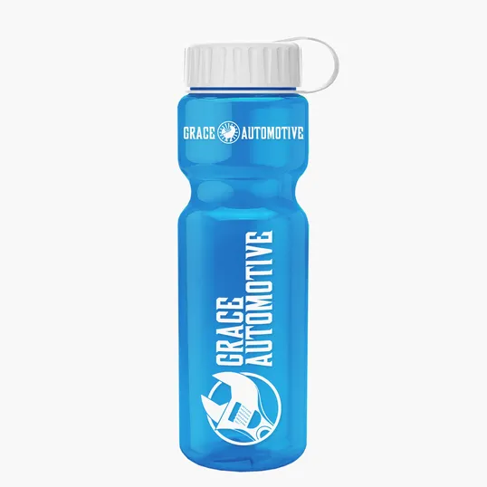 Garyline® Champ Recycled Bottle with Tethered Lid, 28 oz. — view 111