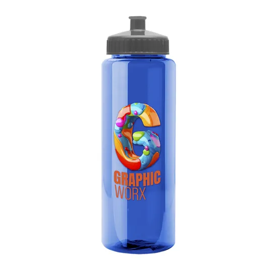 Garyline® Slim Fit RPET Bottle with Push-Pull Lid, 32 oz. — view 179
