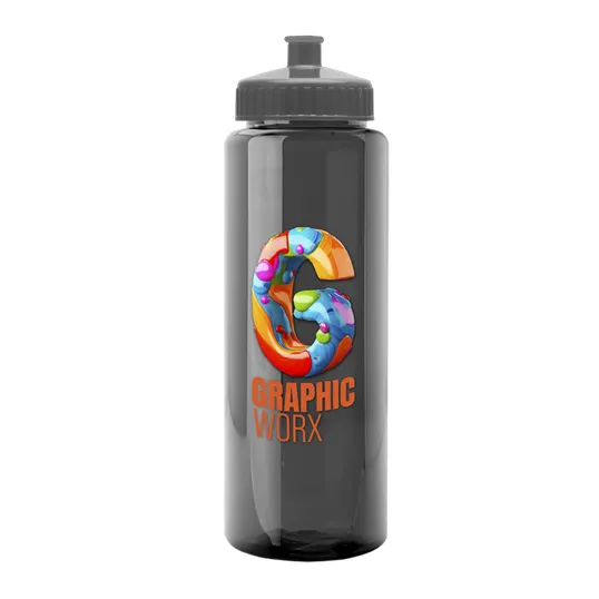 Garyline® Slim Fit RPET Bottle with Push-Pull Lid, 32 oz. — view 185