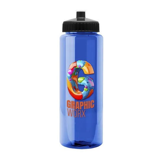 Garyline® Slim Fit RPET Bottle with Push-Pull Lid, 32 oz. — view 175