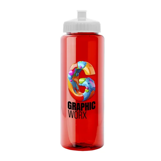 Garyline® Slim Fit RPET Bottle with Push-Pull Lid, 32 oz. — view 143