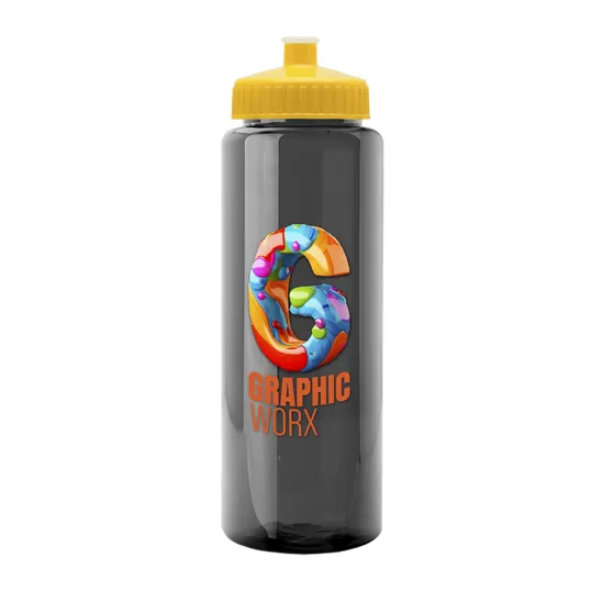 Garyline® Slim Fit RPET Bottle with Push-Pull Lid, 32 oz. — view 163
