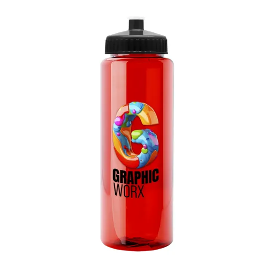 Garyline® Slim Fit RPET Bottle with Push-Pull Lid, 32 oz. — view 168
