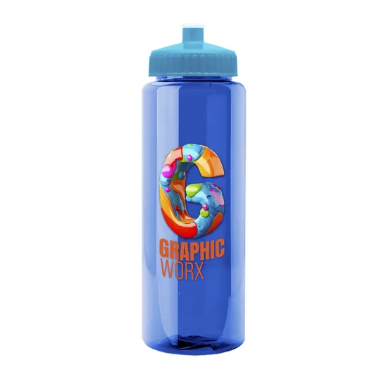 Garyline® Slim Fit RPET Bottle with Push-Pull Lid, 32 oz. — view 177