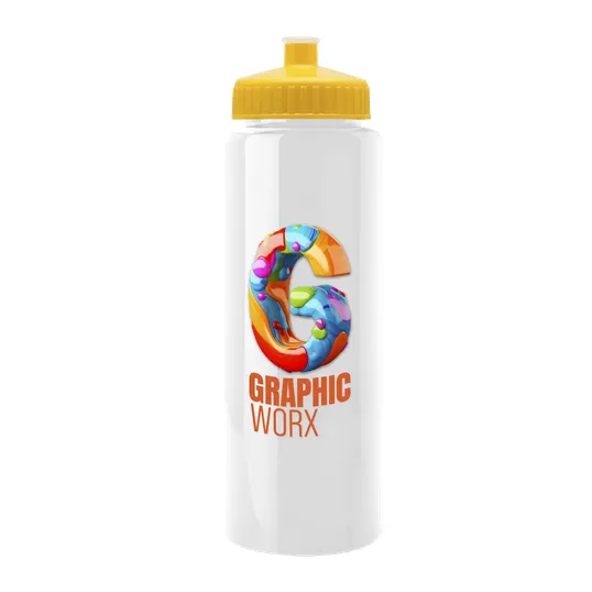 Garyline® Slim Fit RPET Bottle with Push-Pull Lid, 32 oz. — view 165