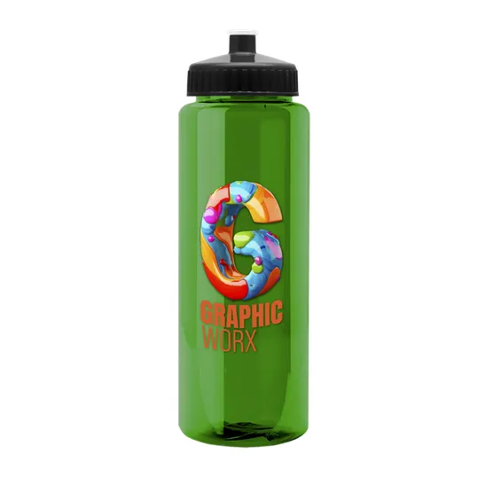 Garyline® Slim Fit RPET Bottle with Push-Pull Lid, 32 oz. — view 153