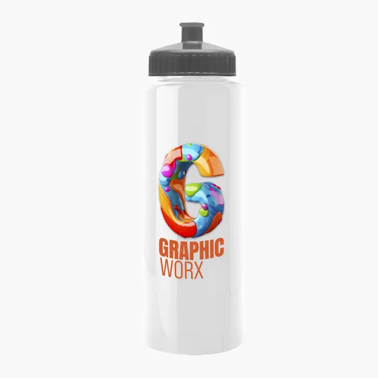 Garyline® Slim Fit RPET Bottle with Push-Pull Lid, 32 oz. — view 192
