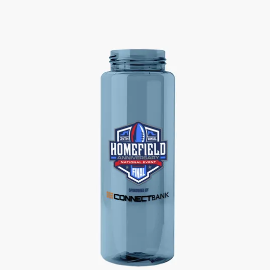 Garyline® Slim Fit RPET Bottle with Ring-Straw Lid, 32 oz. — view 11