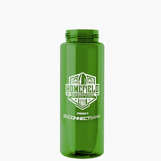 Garyline® Slim Fit RPET Bottle with Ring-Straw Lid, 32 oz. — view 14