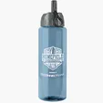Garyline® Slim Fit RPET Bottle with Ring-Straw Lid, 32 oz. — view 8