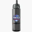 Garyline® Slim Fit RPET Bottle with Ring-Straw Lid, 32 oz. — view 24