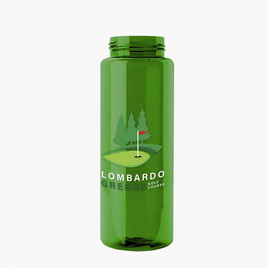 Garyline® Slim Fit RPET Bottle with Drink-Thru Lid, 32 oz. — view 124