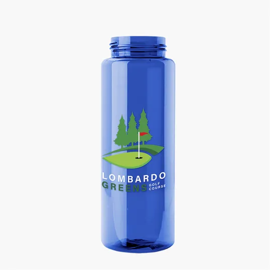 Garyline® Slim Fit RPET Bottle with Drink-Thru Lid, 32 oz. — view 140